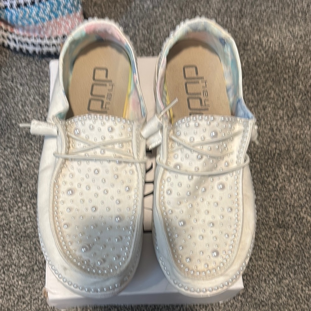 Women's Hey Dude bedazzled